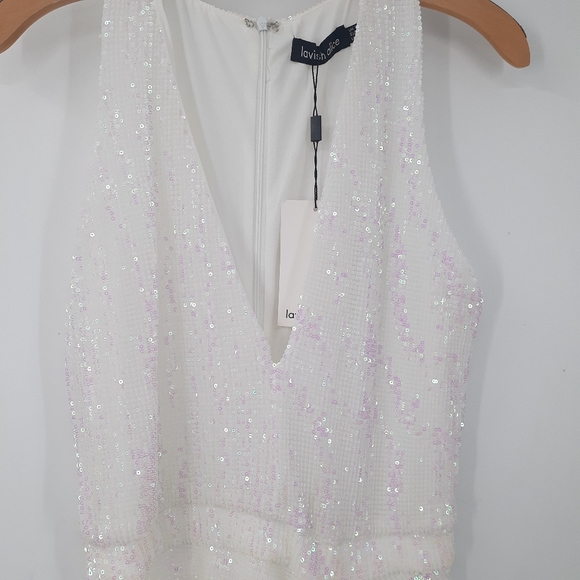 LAVISH ALICE Sequin Embellished Midi Dress - Picture 4 of 9